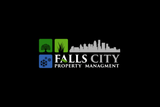 do professional landscape and lawn care service logo