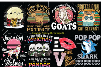send 7500 bulk t shirt design bundle for pod business