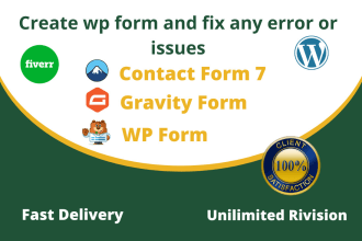 create and fix contact form 7, wp form, gravity form issue