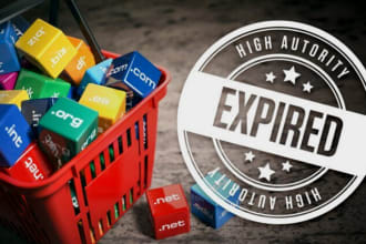 find niche related expired domain high authority ,high da pa and backlinks