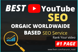 best youtube SEO for improving video ranking