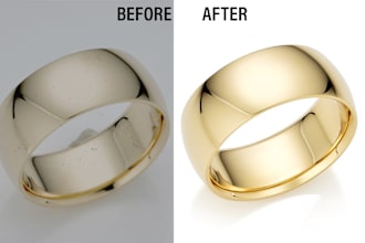 do high end professional jewelry image retouch