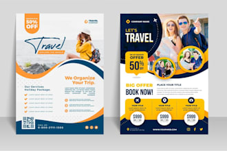 an amazing professional flyer for your business