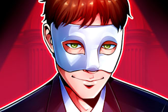 draw a custom banner and avatar for you