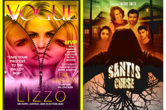 design movie posters, film posters or magazine cover