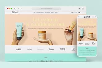 build or design a shopify website