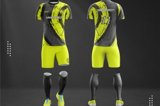 design soccer jerseys full kit within 4 hours