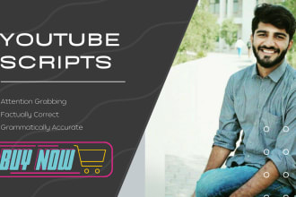 research and compose your youtube script