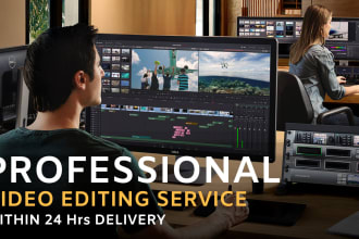 do video editing for youtube or any video editing