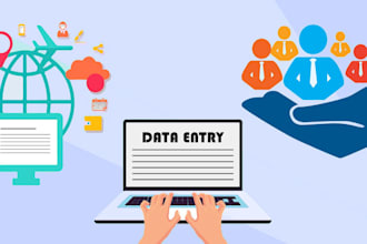 do data entry typing work in excel spreadsheet