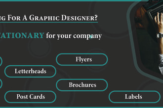 design professional stationary items for your company