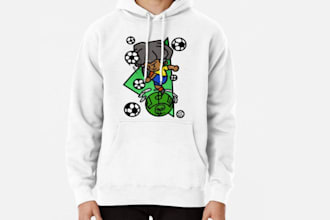 draw and design streetwear clothing