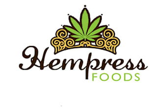 design hempress foods logo