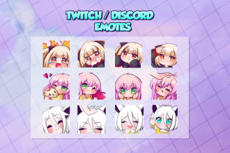 twitch emotes for twitch and discord