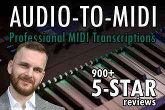 transcribe your favorite song to midi