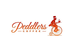 design peddlers coffee logo