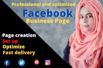 setup impressive facebook or instagram business page