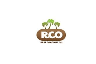 design real coconut oil logo