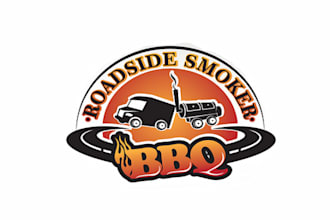 design roadside smoker logo