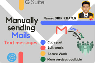 send bulk emails manually one by one