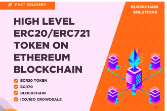 develope top level nfts or erc 721 on ethereum blockchain