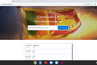 setup jitsi meet server with the customization