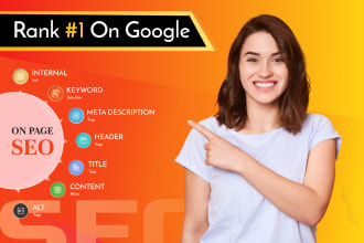 complete on page SEO optimization service for your wordpress website