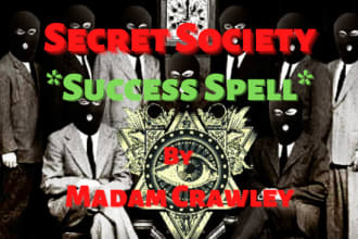 cast the secret society success spell