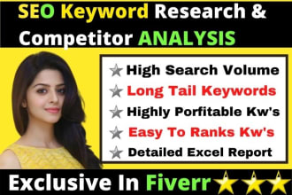 do excellent SEO keyword research for competitor analysis