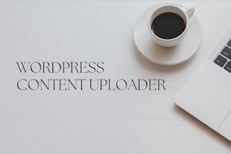 upload and update contents on your wordpress website