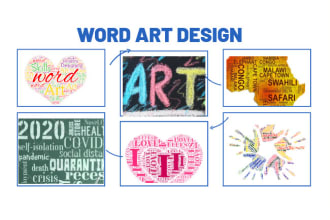 do amazing word art design,word cloud and typography in just 24 hrs