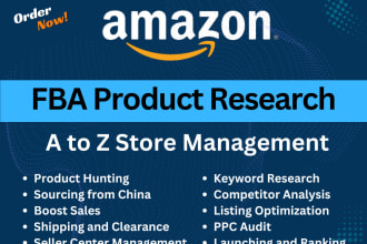 be amazon fba virtual assistant for amazon private label fba product research