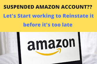 reinstate amazon suspended account and listings