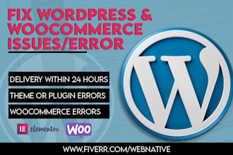 fix wordpress issues and customizations