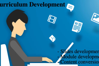 develop engaging curriculum, courses and lesson plans