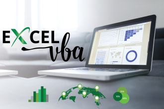 provide you premium service of excel vba, macros, microsoft excel and formula