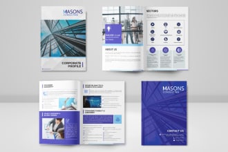 design brochures, flyers,reports,proposals in canva or adobe