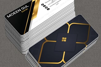 creat the world class business card for your business brand  and your company