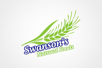 design swansons natural foods logo