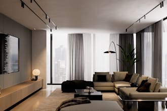 deliver photorealistic interior rendering