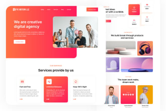 website design and UI UX design in figma
