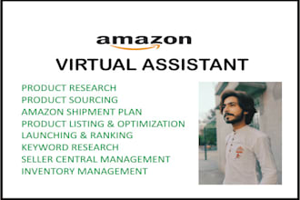be your amazon virtual assistant a2z fba manage your inventory listing ppc va