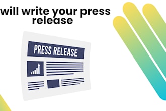 write a press release
