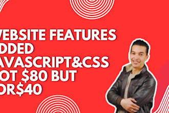 add custom feature to your website
