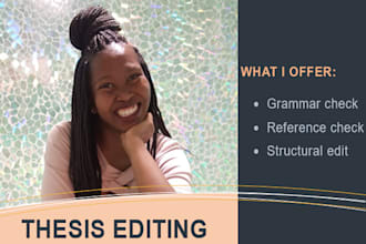 carefully edit your academic manuscript