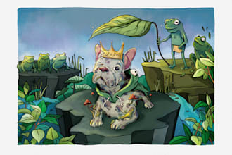 draw adorable pet portraits