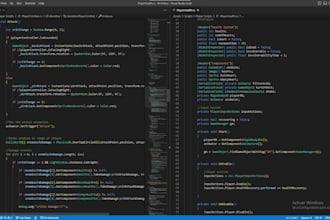 code and help with PC unity projects