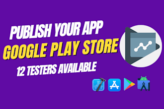help to publish your app into your google play store account