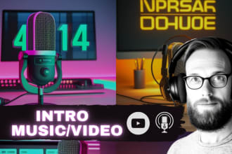 make your podcast youtube spotify channel intro