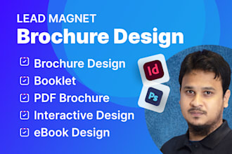 design PDF lead magnet, interactive PDF brochure design